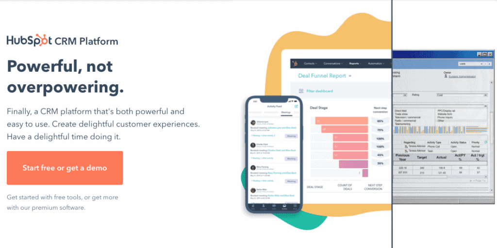 HubSpot Startseite