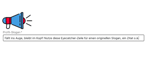 LinkedIn-Profil Slogan / Headline